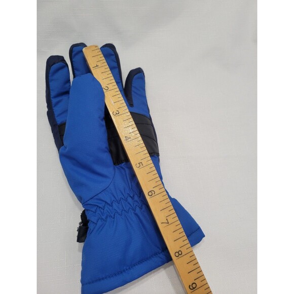 Columbia Youth Core III Gloves Size Small Blue Fleece Lined Waterproof Winter - Picture 6 of 9